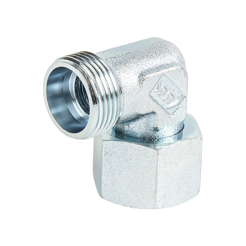 2C9.2D9 90° Elbow Reducer Tube Adaptor With Swivel Nut