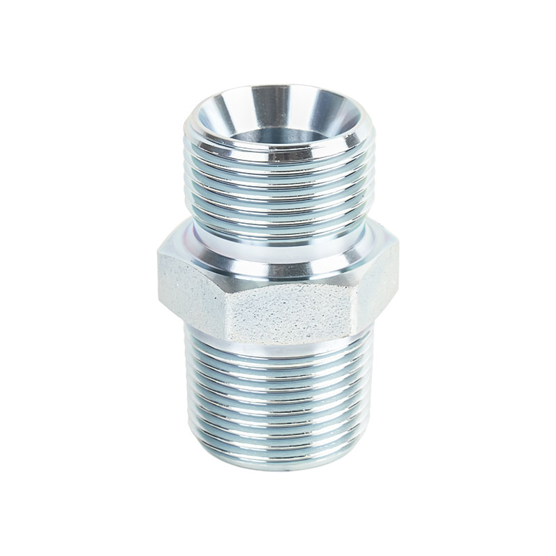 1BT BSP Male Double Fittings Use For 60° Seat Or Bonded Seal