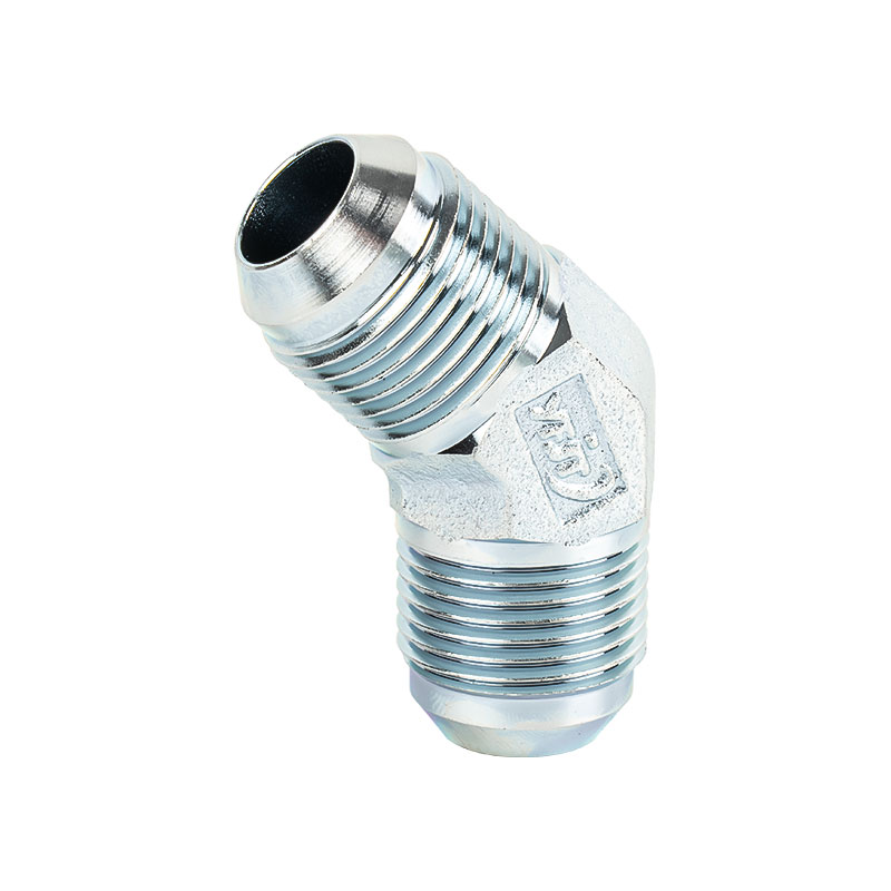 How do JIC fittings ensure long-term use without oxidation or corrosion?