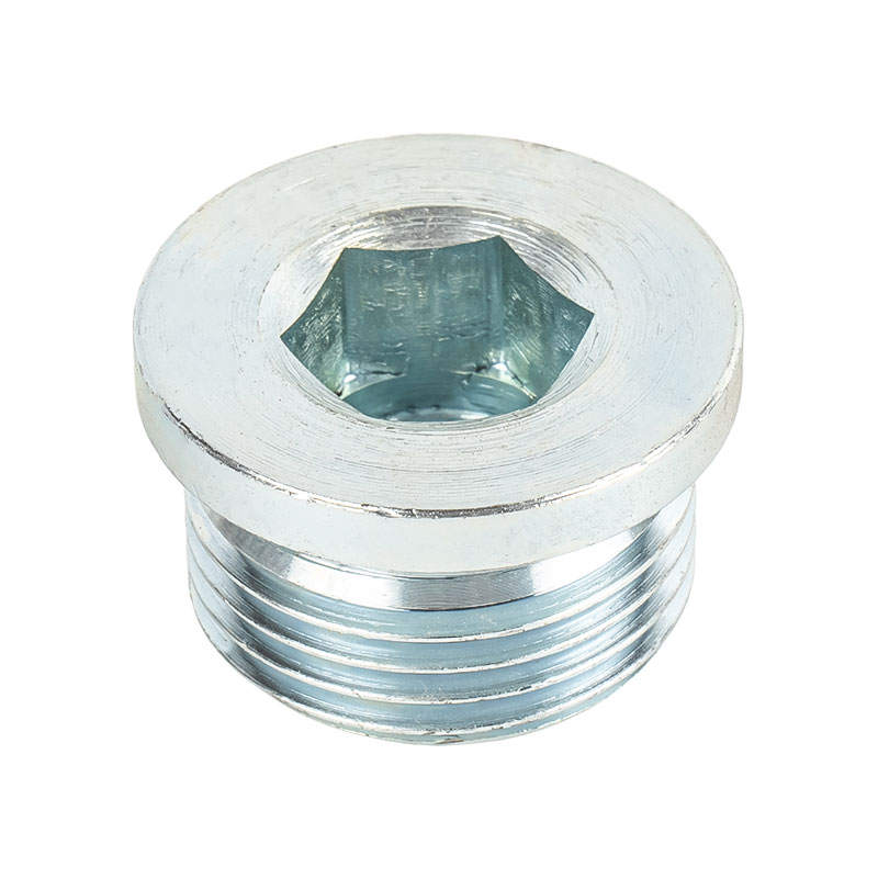 4BN-WD BSP Male Captive Seal Hollow Hex Plug Fitting