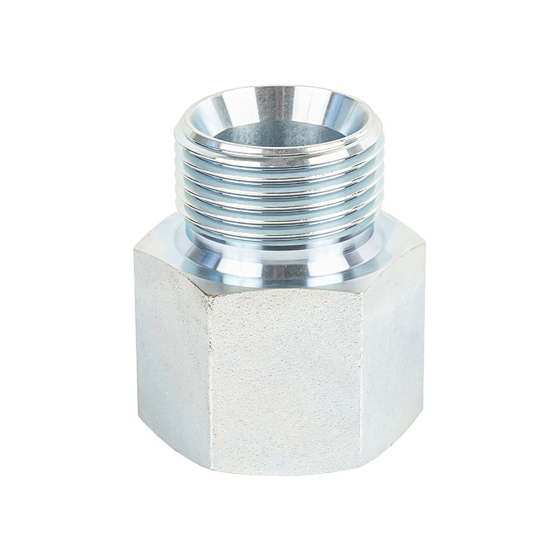 5B BSP Male Double Fittings Use For 60° Seat Or Bonded Seal